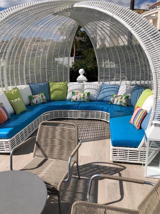 R02 Luxury Apartment In Villa With Pool And Garden Марбелья Экстерьер фото